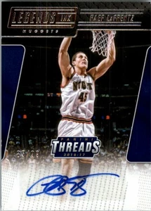 2016-17 Panini Threads NBA Legends Ink Nuggets Card #25 Raef LaFrentz Auto /99 - Picture 1 of 2