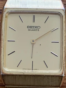 Rare Vintage Japan Seiko 6530-5760 Quartz Gents Bracelet Watch - 26mm - Picture 1 of 4