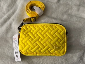 NWT Lug Coupe Yellow Convertible Crossbody Hip Bag - Picture 1 of 3