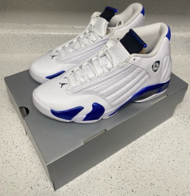 Zapatilla deportiva Jordan 14 Hyper Royal Retro 2020 talla 10,5 para hombre nueva 487471-104 Foto 1 de 4