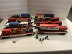 8 ho scale Worlds Greatest Show FLAT CARS for Model Train Layouts & Display