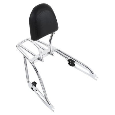 Sissy Bar Luggage Rack Backrest Fits For Harley Street 500 750 XG500 XG750 15-20 - Image 1 of 4