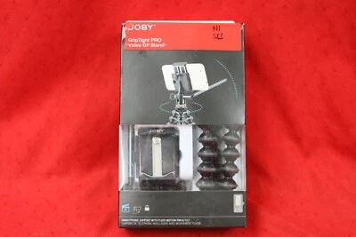 JOBY JB01501-BWW GripTight PRO Video GP BLACK & CHARCOAL Stand Tripod NEW #N1 - Image 1 of 4