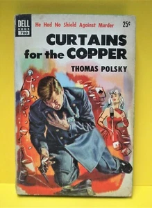 Thomas Polsky *CURTAINS FOR THE COPPER* Dell PB Paperback Book 1941 - Picture 1 of 8
