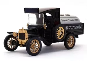 Corgi 10cm Long Diecast C864/1 - Ford Model T Truck - Staley Sales Black/Silver - Picture 1 of 5