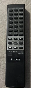 Reproductor de CD genuino Sony RM-D325 control remoto sin probar sin corrosión - Imagen 1 de 3