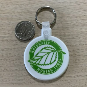 Naturally Nokian Tyres Winter Tires Keychain Key Ring #38685 - Picture 1 of 2
