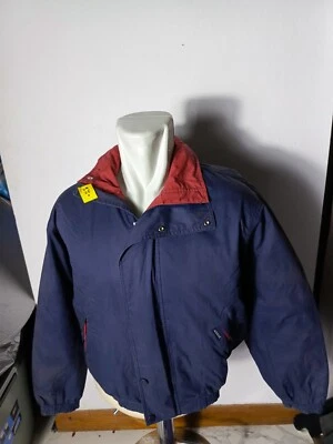 MCGREGOR Military Puffer Jacket Double Sided Blue/Black Heavy  | P:24, L:25 - Image 1 of 4