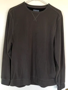 GH Bass & Co Gray- Green Fleece Long Sleeve Crew Neck ,M - Picture 1 of 5