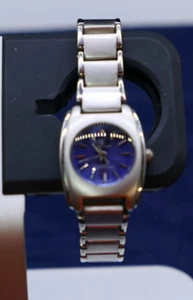 WOMENS CHARLES LASALLE SILVER COLOR BRACELET WATCH  new battery - Picture 1 of 16
