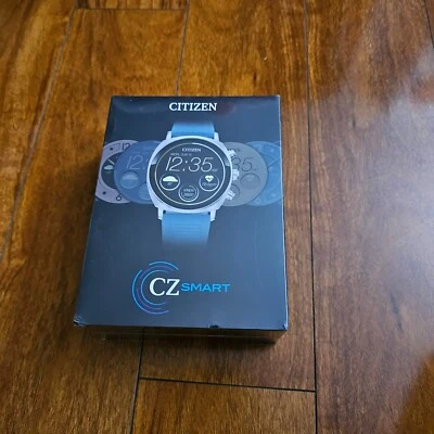 Citizen CZ Smart Touchscreen Blue Silicone Smart Watch 41MM MX1000-01X - Image 1 of 2