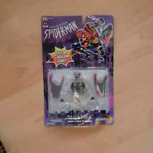 Stealth Venom The Amazing Spider-Man 1996 Action Figure Rare Alt Marvel Toy Biz - Picture 1 of 6