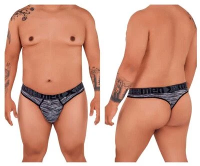 Xtremen 91100X Microfiber Mesh Thongs Color Black - Image 1 of 4