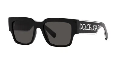 Gafas de sol Dolce & Gabbana DG 6184 negro brillante/gris (501/87) Foto 1 de 4