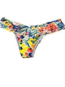 Hanky Panky thong panty Low Rise Floral Water Color - Picture 1 of 2