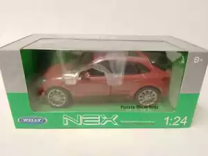 WELLY Porsche Macan Turbo Red 2013 1/24 24047RD - Imagen 1 de 2