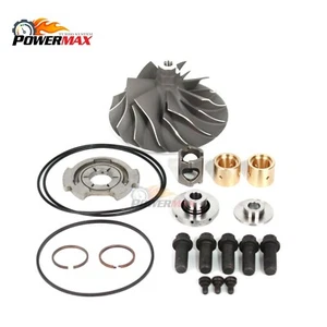 03-04 Ford Powerstroke 6.0L GT3782VA Turbo Compressor Wheel Repair Rebuild Kit - Foto 1 di 9