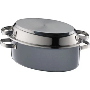 WMF Multibräter Fusiontec Mineral Platinum, 38cm, 8,4l, mit Edelstahl-Deckel - Bild 1 von 7