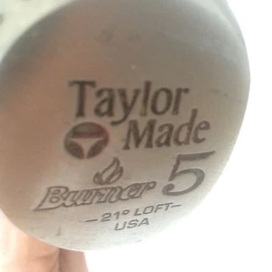 TaylorMade Burner Right Handed Golf Club 5 Iron 21 Loft USA Grip Rite Tour Prefe - Picture 1 of 12