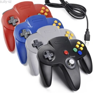 Wired USB Classic N64 Controller Gamepad for Window PC MAC Linux Raspberry Pi 3 - Picture 1 of 39