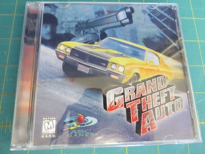 Grand Theft Auto GTA PC CD-ROM ASC 1997 Original Uncensored M Rated 1997 Untest - Image 1 of 4