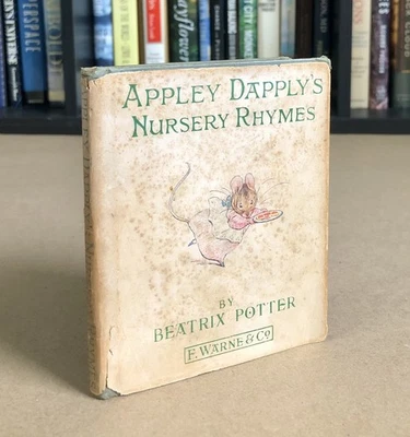 Appley Dapply's Nursery Rhymes, by Beatrix Potter (Vintage w/ DJ & 1917 Date) Foto 1 de 4