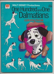 Walt Disney's One Hundred and One Dalmatians coloring book Whitman 1960 unused - Picture 1 of 2