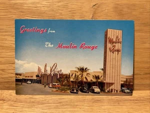 Vintage Postkarte, The Moulin Rouge Hotel Las Vegas, Nevada  - Bild 1 von 2