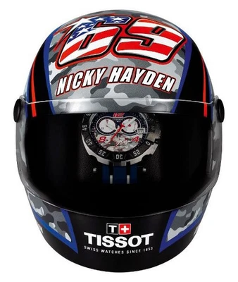 TISSOT T-Race Nicky Hayden Limited Edition T092.417.27.057.03 Blue Dial - image 1 of 4