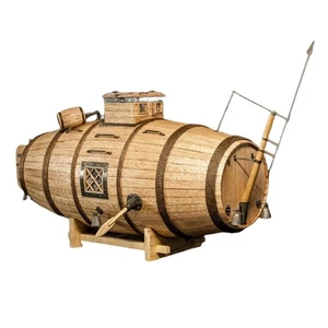 Wooden Model Kits Submarine 350mm Model Ship Kits - Picture 1 of 18