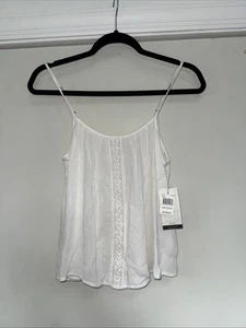Rip Curl Tank Top Casual White Bone Top Size XS NWT - Picture 1 of 5