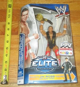 WWE Mattel Alberto Del Rio Construir Jim Ross BAF Elite Lucha Figura AAA Lucha - Imagen 1 de 4