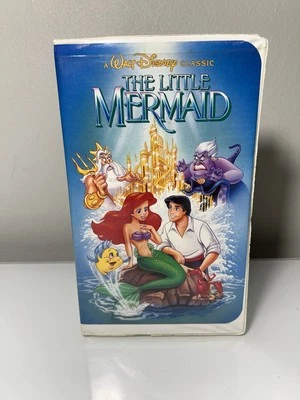 Оригинальная обложка Disney The Little Mermaid (VHS, 1989, Black Diamond Edition) - Изображение 1 из 4