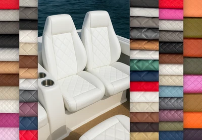 5m Raute 2x2 3x3 5x5 7x7 ÖkoLeder SOFT Kunstleder Polsterstoff Polstermaterial - Bild 1 von 4