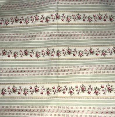 5th Avenue Designs Fabric 3 Yards X 57” Leila Cabbage  Rose Floral Cottage Core - Image 1 of 4
