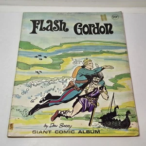 Album fumetti gigante Flash Gordon/Dan Barry/1972/Sci-Fi/Fantasia/Mongo/Alieni - Foto 1 di 23