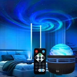 Aurora Light Projector, Northern Light Galaxy LED Lamp, with Remote Control US - Picture 1 of 15