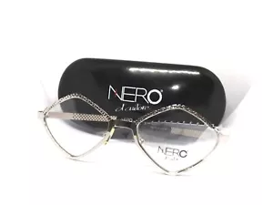 NERO D'AUTORE R03V Montatura per occhiali da vista uomo RENATO ZERO donna italy - Foto 1 di 5