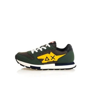 SUN68 BAMBINO SCARPA SNEAKERS mod. NIKI SOLID - 07 MILITARE SCURO - Picture 1 of 25