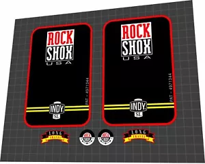ROCKSHOX Indy (1997) SL Fork Decal Set - Picture 1 of 2