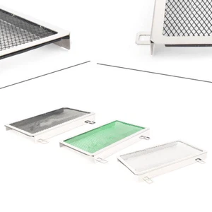Protector de radiador rejilla cubierta protección apto para Kawasaki Ninja 250 13-15/Ninja 300 - Imagen 1 de 19
