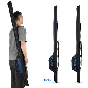 LIXADA Fishing Rod Bag 63'' Fishing Pole Bag Portable Fishing Rod Case H0F2 - Picture 1 of 12