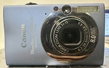 Canon PowerShot Blue SD1100 IS Digital ELPH 8.0MP Camera LENS Error PARTS ONLY