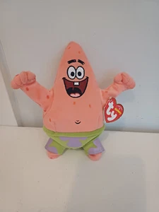 TY BEANIE BUDDIES PATRICK STAR SPONGEBOB SQUARE HOSE BEANIE WEICHES SPIELZEUG - Bild 1 von 7