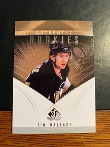 2009-10 SP GAME USED HOCKEY #109 TIM WALLACE (RC)!! #175/699!! $1 SHIPPING!! - Picture 1 of 2