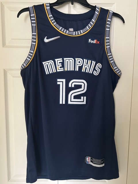 Memphis Grizzlies#12 Ja Morant Basketball Shorts T-Shirt Jersey Vest Grey  All-Star Basketball Shirt Sportswear Quick Drying,Gray,L180~185CM: Buy  Online at Best Price in UAE 