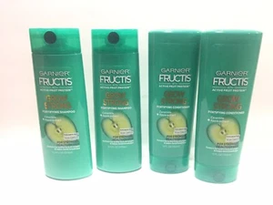 GARNIER FRUCTIS GROW STRONG SHAMPOO UND CONDITIONER, 4 PACKUNGEN - Bild 1 von 6