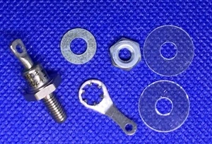 SOLID STATE - 1N1202A - STANDARD DIODE KIT, 12A, 200V, DO-4 - Picture 1 of 1