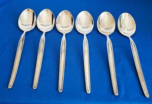 WMF Zürich Besteck 6 Löffel ca. 22,2 cm 90er versilbert Art. 1281/06.24 - Picture 1 of 3