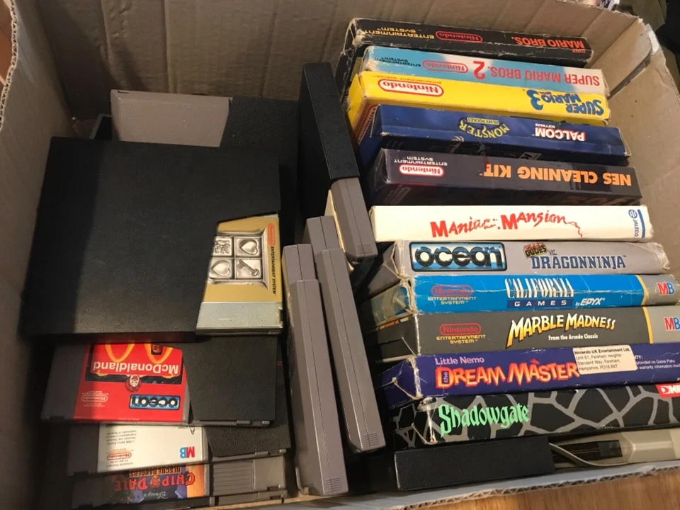 Juegos de Nintendo nes Mario Zelda, McDonald, Shadowgate y más  Foto 1 de 1